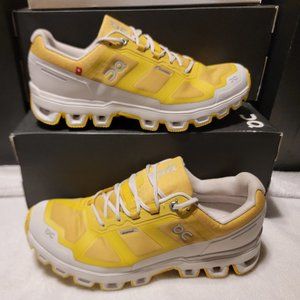 On CloudVenture 2 Waterproof Mustard Pearl Women's 9.5